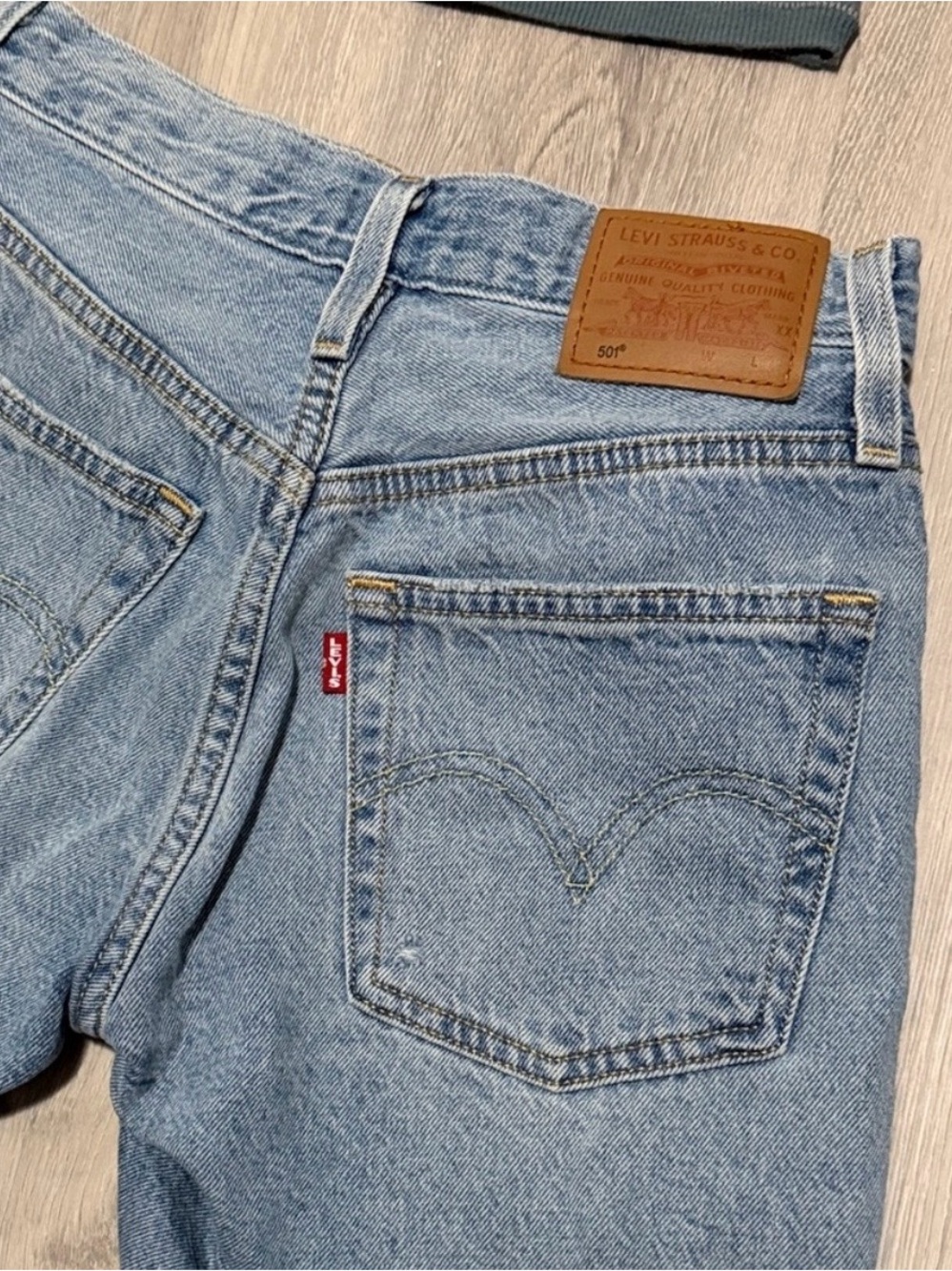 Levi's Blue Denim Women's Shorts